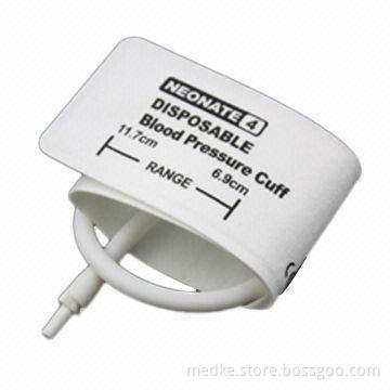 Neonate Disposable NIBP Cuff, Single Tube 6.9-11.7cm